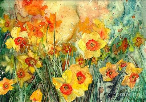 Daffodils Paintings Fine Art America