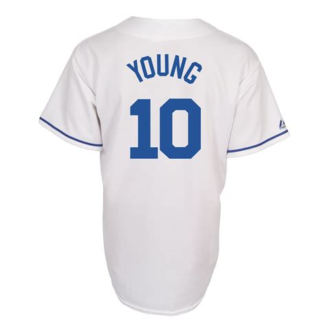 Buy Michael Young Texas Rangers Replica Home Jersey Large Online At