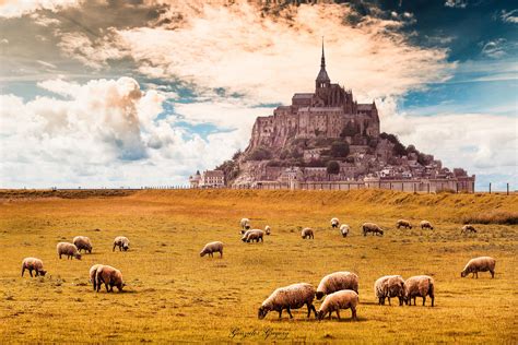 Mont Saint Michel In Normandy France Wallpaper Hd Nature 4k Wallpapers