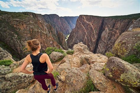 The Gunnison Route Hiking Into The Black Canyon Of The Gunnison — The