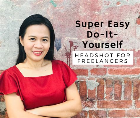 Super Easy Do It Yourself Headshot For Freelancers