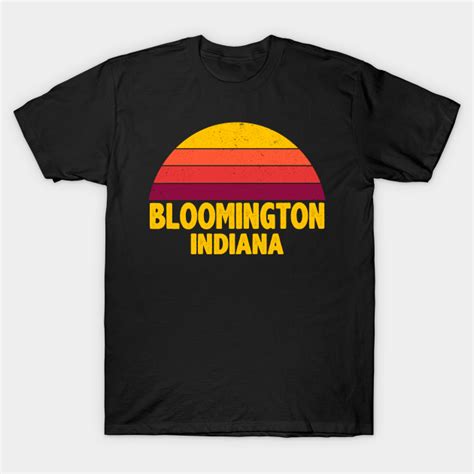 Vintage Retro Bloomington Indiana Bloomington Indiana T Shirt