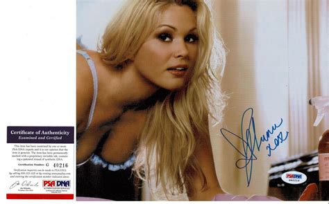 Shanna Moakler Autographed Signed 8x10 Photo December 2001 Playmate Psa Dna Coa