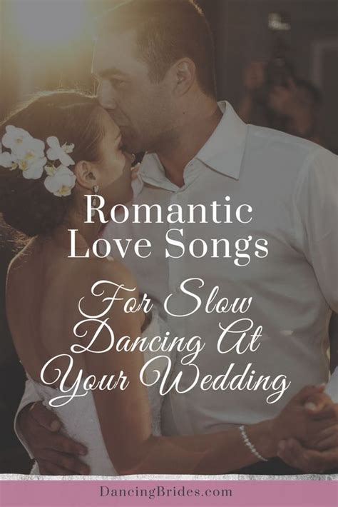 Here are a few songs which can be your ideal first dance songs. Best Slow Dance Songs For Weddings That Will Melt Your ...