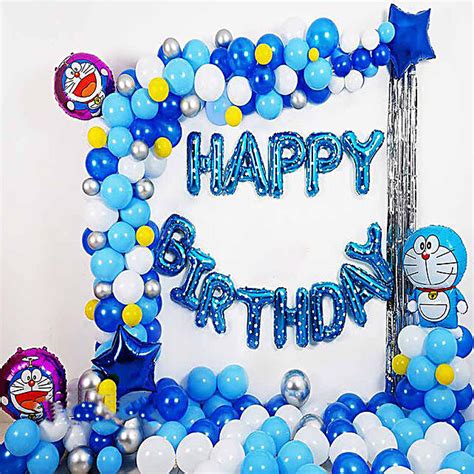 Buysend Doremon Theme Birthday Decoration Online Fnp