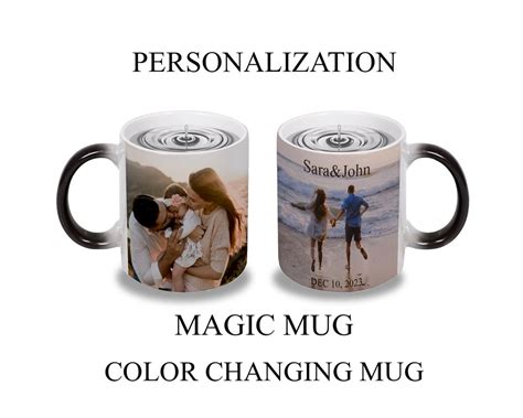 Custom Photo Color Changing Mug Personalized Color Changing Mug