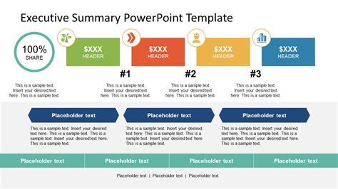 Executive Summary Slide Template Ppt Free Printable Form Templates