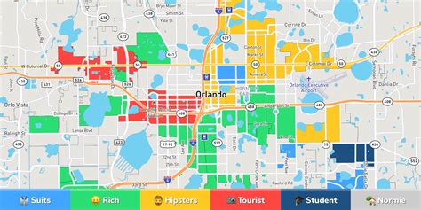 Orlando Neighborhood Map