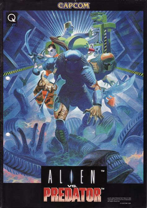 Alien Vs Predator 1994 Arcade Game Xenopedia Fandom Powered By Wikia