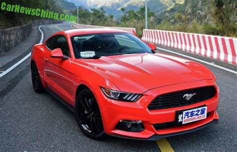 Ford Mustang Launched On The Chinese Car Market