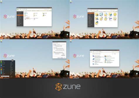 Xp Zune Theme For Windows 11 By Protheme On Deviantart