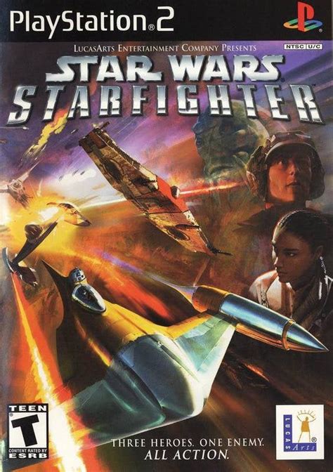 Star Wars Starfighter Fantastic Flight Adventure Game Ps2 Game R