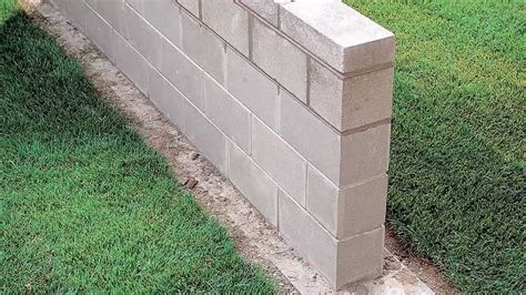 The possibilities and ways to use cinder blocks are endless! Building a Block Wall - YouTube