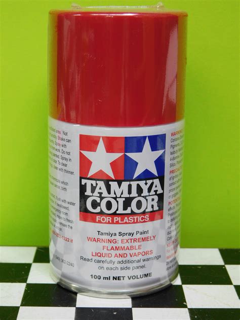 Tamiya Ts 18 Metallic Red Plastic Model Paint Tamiya 85018