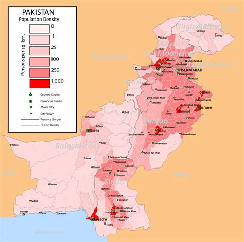 Pakistan Population Density Social And People