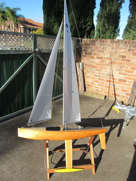 Ska Iom Built From King Billy Pine Yacht Model Model Sailboat