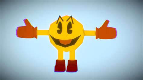 Ds Dsi Pac Man World 3 Pac Man 3d Model By Pac Yt Pacthemodeler