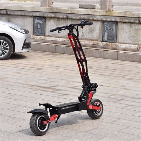 Dual Motor Off Road Electric Scooter 60v 3200w 36ah Battery Strong