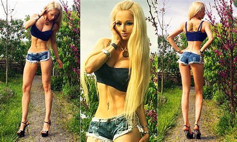 Human Barbie Valeria Lukyanova Is Back With A Racy Photo Shoot To