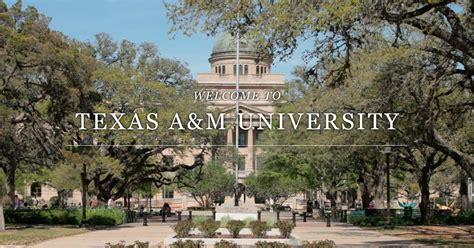 Texas A And M University College Station Campus Main University