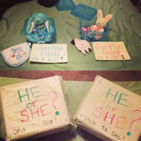 Gender Reveal Ideas For Husband