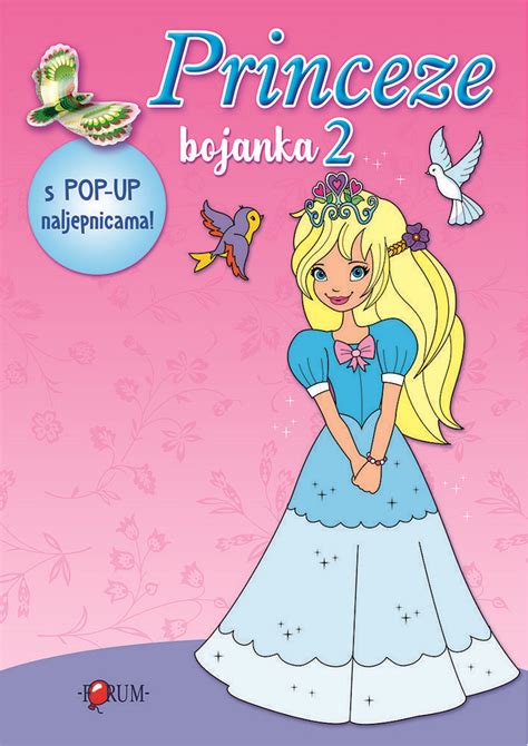 Bojanka Princeze 1 I 2 DjeČje Knjige Dizajnerske Bojankeactivity