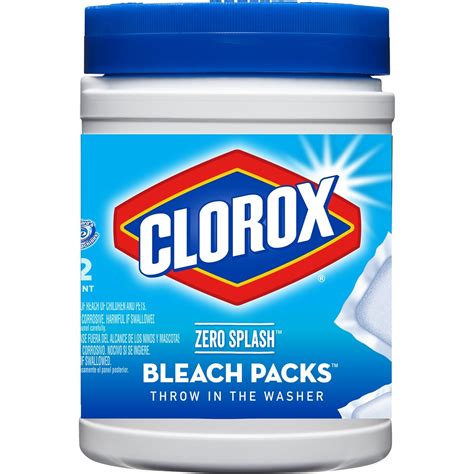 Clorox Control Bleach Packs Regular Laundry Packs 12 Count Amazon