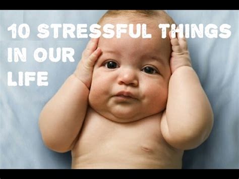 Stressful Things In Life Youtube