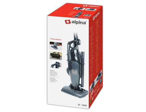 Alpina Sf 2209 220 Volt Bagless Upright Vacuum Cleaner 220v 240v 50hz
