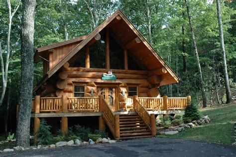 We have great deals going on…. Smoky Mountains Picturesque Log Cabin « The Log Builders