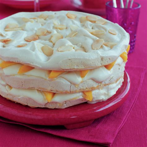 These zesty lemon cookie recipes make for easy, delicious treats to bring to a bake sale or serve at a party. Lemon and mango meringue cake - Good Housekeeping