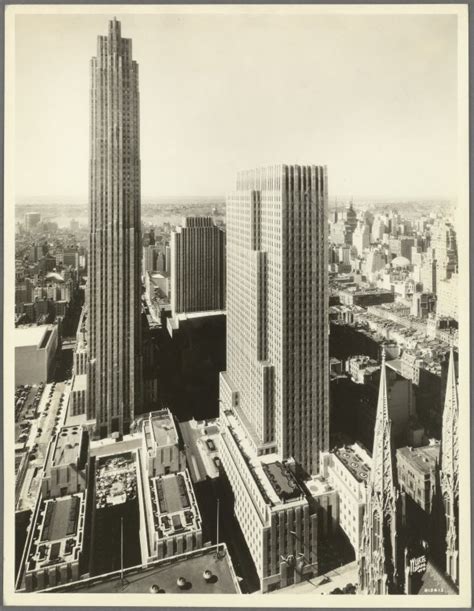 30 Rockefeller Center Plaza Nypl Digital Collections