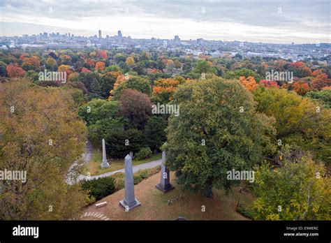 Mount Auburn Cemetery In Massachusetts Was Founded In 1831 As America
