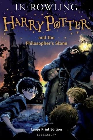Harry Potter And The Philosopher S Stone Large Print Edition Large
