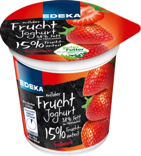 EDEKA Fruchtjoghurt Erdbeer Von Edeka