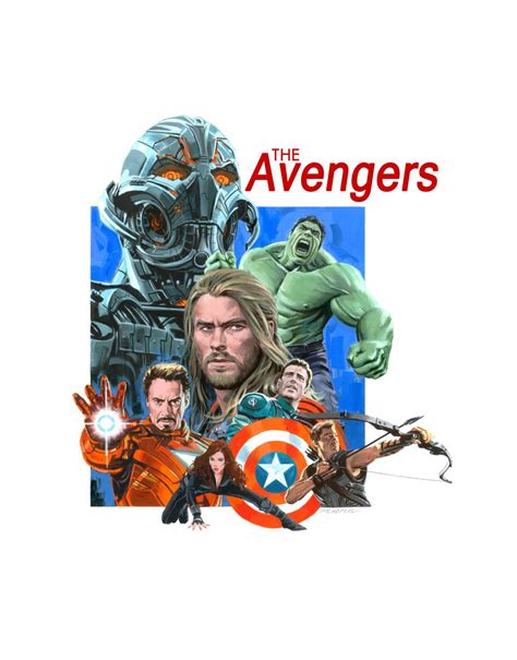 The Avengers Poster - Age of Ultron, Avengers Poster, Ultron Poster, Iron Man Poster, The Hulk 
