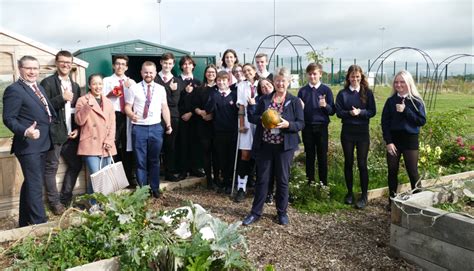 Schools Well Being Garden A Budding Success Thanks To Local Places For