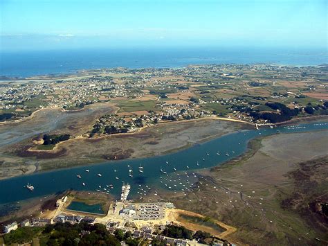 Photo aérienne de Aber Wrac'h - Finistère (29)