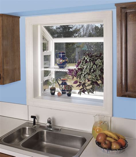 Print Of How To Decorate Garden Windows For Kitchens So That The