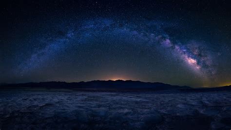 2560x1440 Milky Way Starry Sky Landscape 1440p Resolution Wallpaper Hd