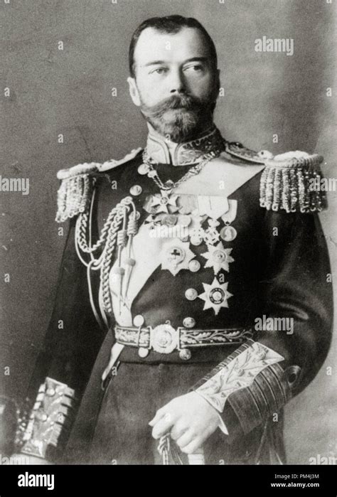 Emperor Nicholas Ii Was The Last Czar Of Russia Circa 1905 File