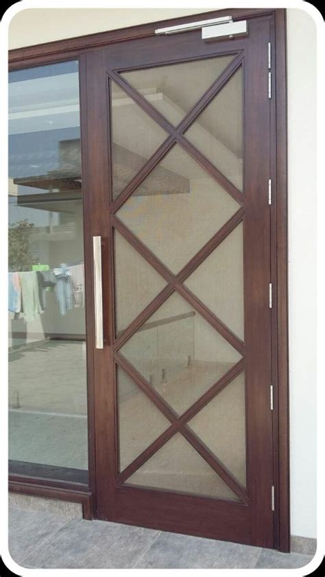 Mosquito Net Door Modern Wooden Jali Door Designs Blog Wurld Home