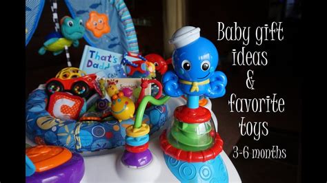 Looking for fun toys for 3 month babies? Baby Gift Ideas & Favorite Toys // 3 - 6 months - YouTube
