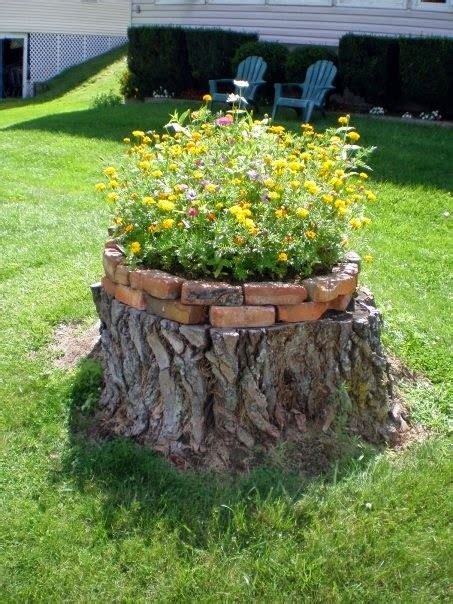 See more ideas about tree stump, stumps ideas, garden art. fleaChic: flea market savvy