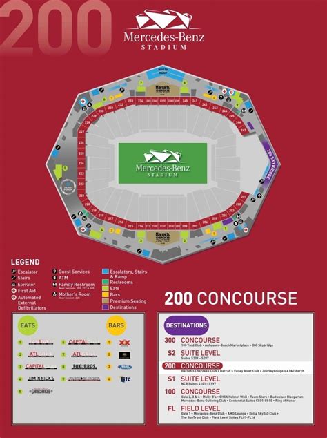 Atlanta Mercedes Benz Stadium Seating Chart