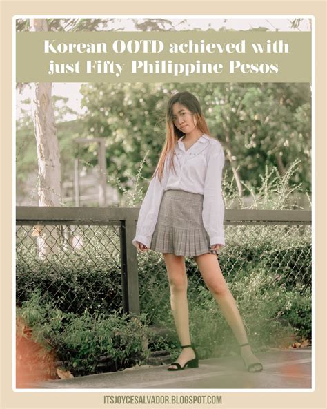 Boy, was i in for a big surprise. Korean OOTD achieved with just 50 PHP! | with love, mary