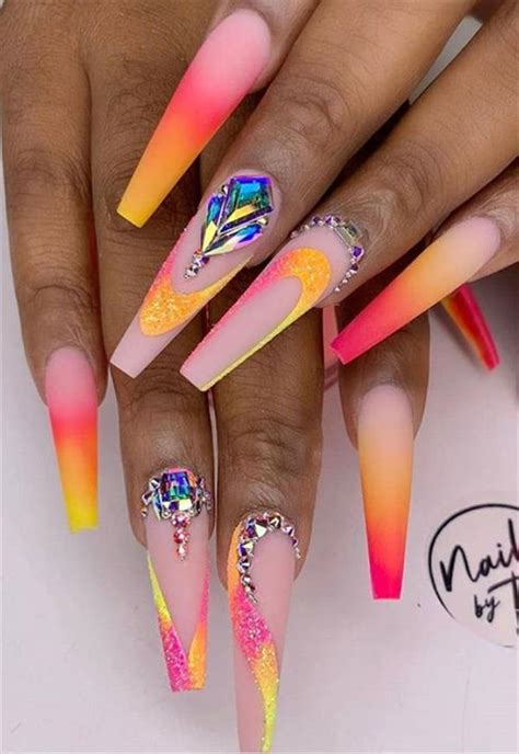 27 Gorgeous Acrylic Coffin Nails Ideas To Inspire You This
