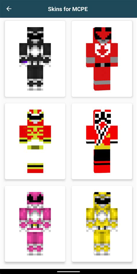 Superhero Skins For Minecraft Para Android Descargar