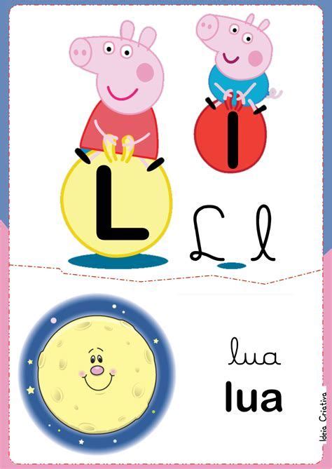 Atividade Letras Do Alfabeto Peppa Pig Peppa Pig Abc Alphabet George