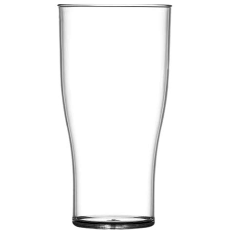 Plastic Beer Glasses Reusable Pints And Half Pints For Sale